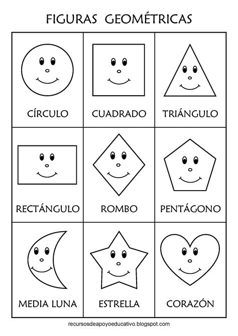 Moldes De Figuras Geométricas Para Imprimir Pdf