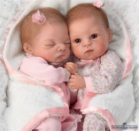 Twin Girls Double The Cuteness Real Baby Dolls Reborn Babies