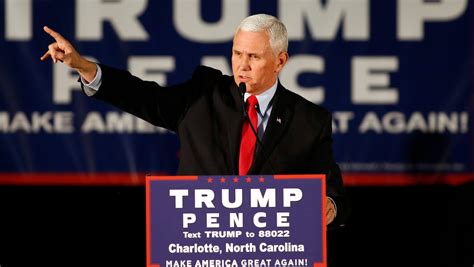 Pence Comes Out Swinging For Trump At Nc Campaign Rally
