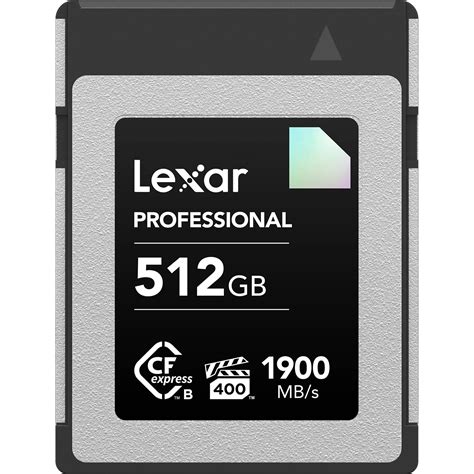 Lexar 512gb Professional Cfexpress Type B Card Lcxexdm512g Rneng