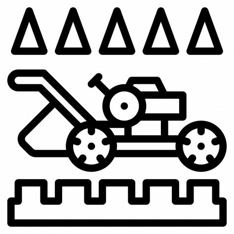 Cut Grass Lawn Lawnmower Mower Icon Download On Iconfinder