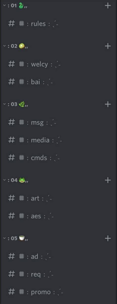 Green Aesthetic Discord Server Template Discord Discord Server Rules