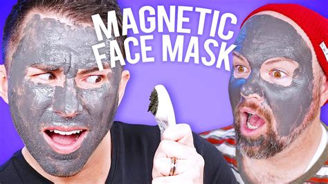 We Tested The Weird Magnetic Face Mask Youtube