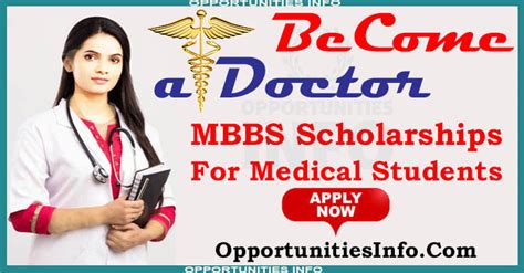 MBBS Scholarships For Medical Students 2023-24