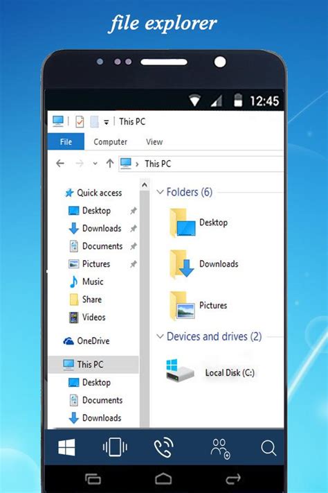 Win 10 Metro File Manager Desktop File Explorer Apk For Android Download