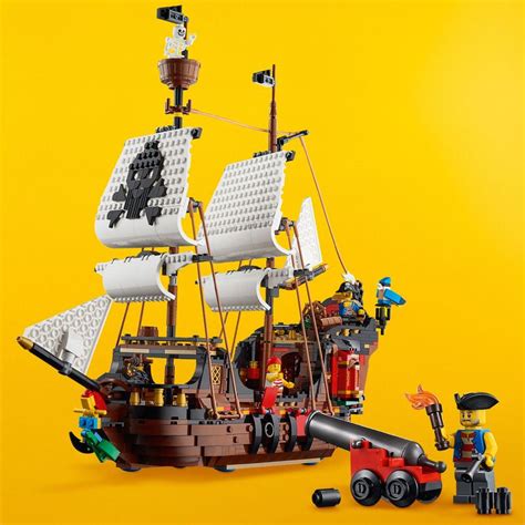 Lego Creator 3in1 Pirate Ship 31109 Toyworld Nz