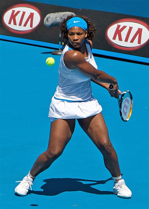 Find the news and details about serena williams' playing style. Serena Williams