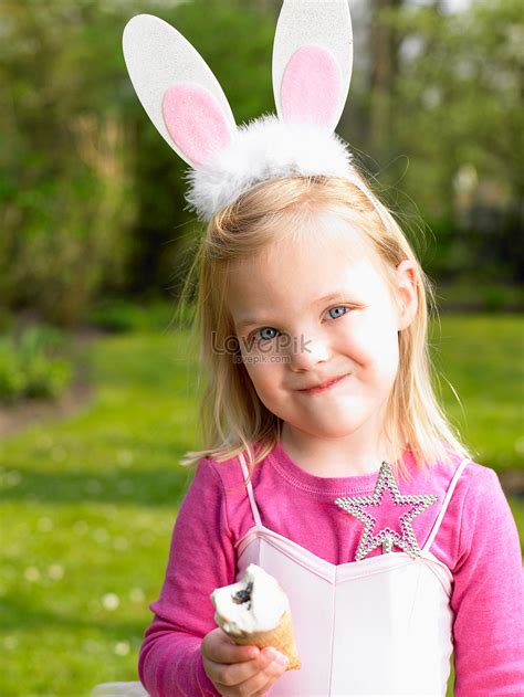 Girl Wearing A Bunny Costume Picture And Hd Photos Free Download On