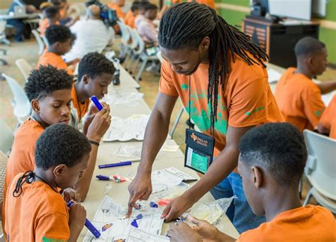 Urban Stem Camp Promotes Career Paths College Life To Students News