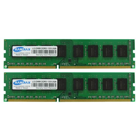 RAMMAX DDR3 1333MHz 2GB LODIMM RAM (2-IN-1) | DESKTOP MEMORY