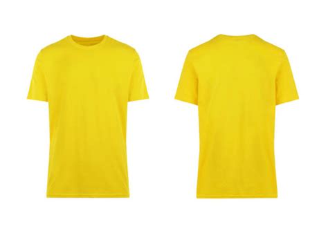 Yellow Shirt Mockup Stock Photos Pictures And Royalty Free Images Istock