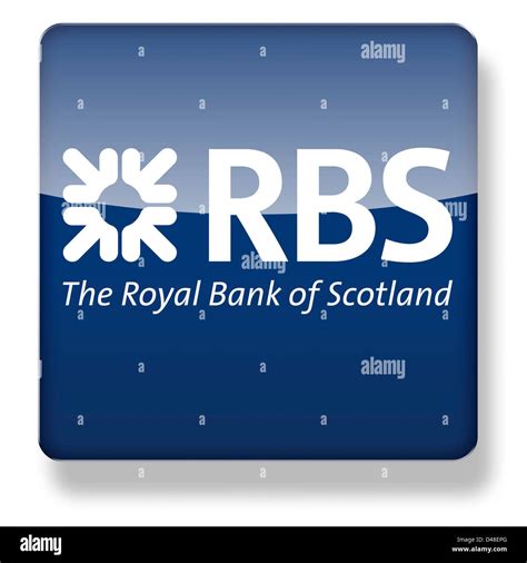 Royal Bank Of Scotland Logotipo Como El Icono De Una Aplicación
