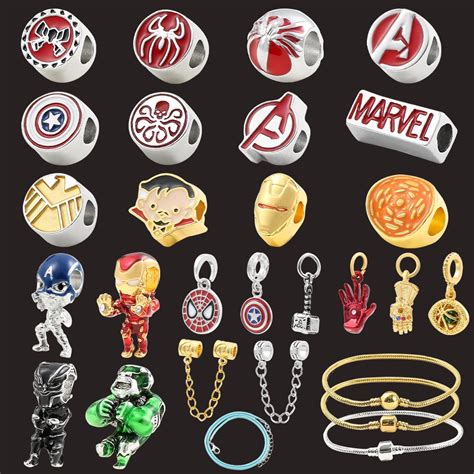 Spiderman Accessory Bracelet Iron Jewelry Accessories Captain