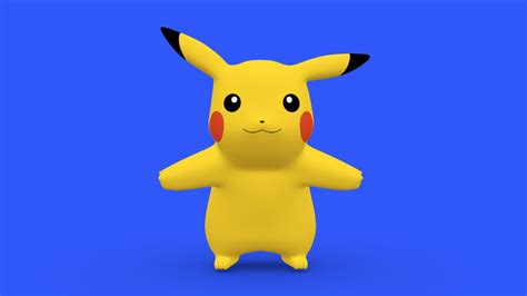 Pikachu 3d Model By Greg891 557a893 Sketchfab