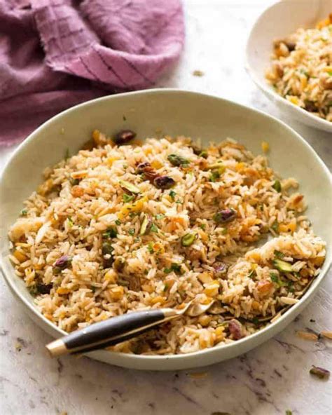 Rice Pilaf With Nuts And Dried Fruit Recipe Rice Pilaf Recipetin