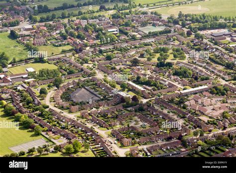 Aerial Photo View Of Newmarket Uk Stock Photo Alamy