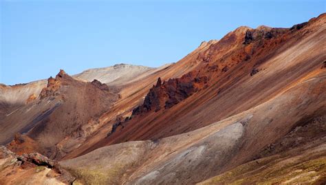 Painted Mountains Of Landmannalaugar Iceland Hd Wallpaper