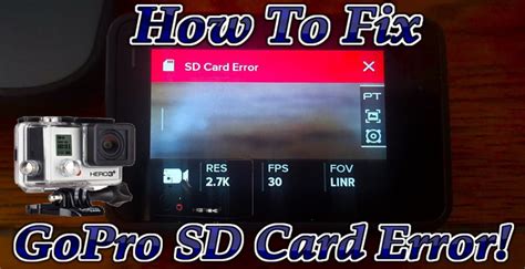 Fix various sd card problems with the best tips and methods. Fixed 7 Workable Solutions On How to Fix "GoPro SD Card Errors" Easily