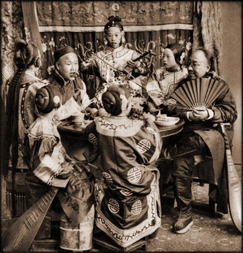Rich Merchants Dining With Singing Girls Pekin China C1 Flickr