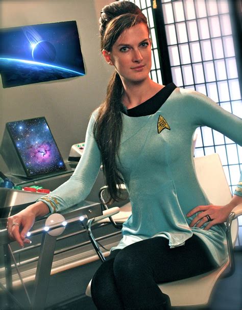 Custom Star Trek Tos Female Skant Cosplaycostume Uniform Etsy