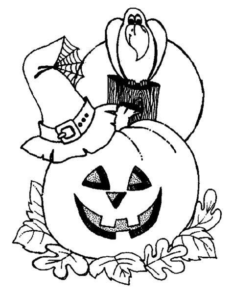 Free Printable Coloring Pictures For Halloween - Ryan Fritz's Coloring