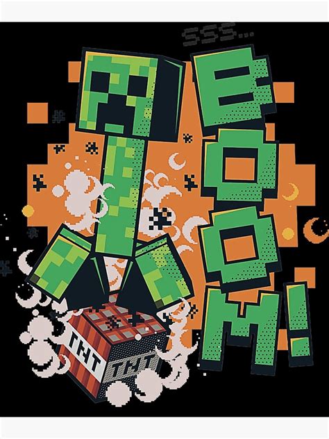 Minecraft Poster For Sale By Archemuonge Redbubble
