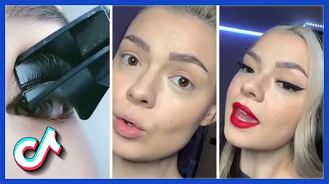 Trying Out Tik Tok Beauty Hacks Full Face Viral Tiktok Compilation