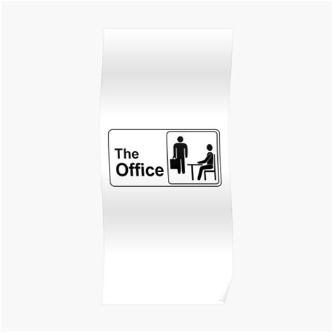 The Office Logo Poster For Sale By Alyssasimons Redbubble
