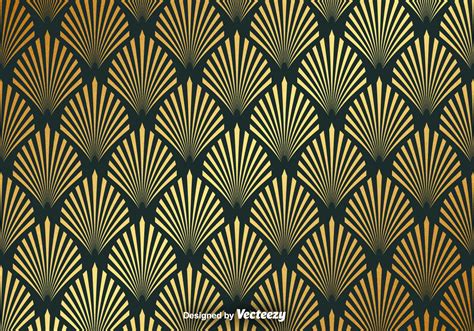 Vector Gold Seamless Pattern With Elegant Shapes 112261 Vector Art At