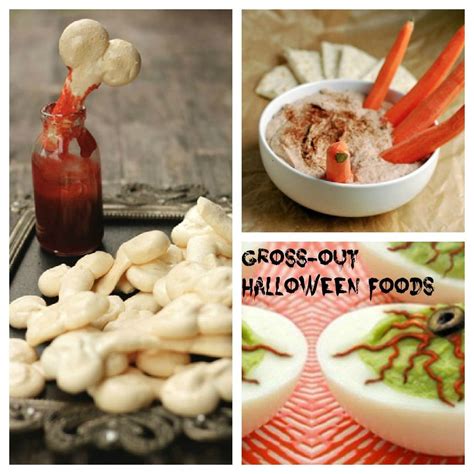 6 Of The Best Gross Out Halloween Foods Halloween Party Dinner Food