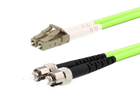 3m Multimode Duplex Om5 Fiber Optic Patch Cable 50125 Lc To St At