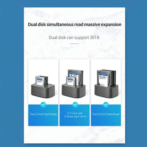 Unionsine Hdd Docking Station For Inch Hdd Ssd Sata To Usb