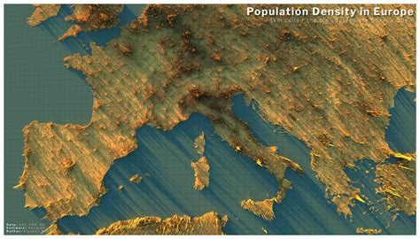 Maps Global Population Density The Sounding Line