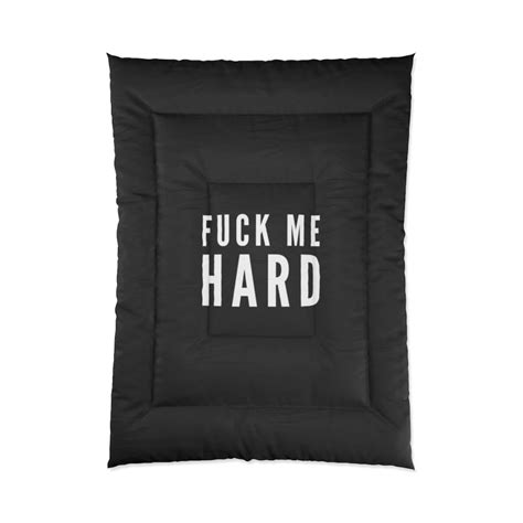 Fuck Me Hard Comforter Sex Blanket Etsy