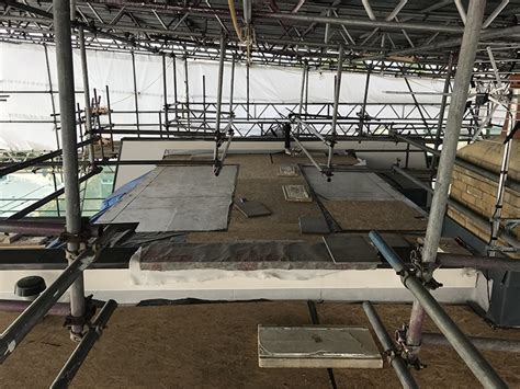 Temporary Roof Structures At Jdm Scaffolding Ltd