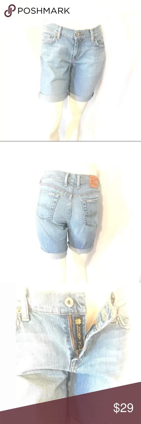 Lucky Brand Sweet N Low Size 30 Cuff Shorts Cuffed Shorts Lucky