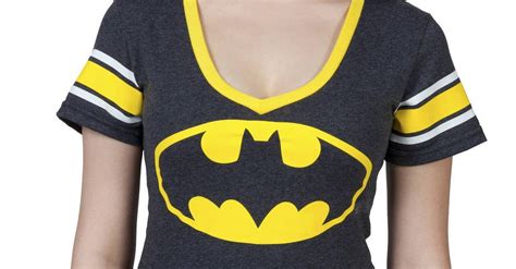 Womens Batman V Neck Shirt Batman T Shirt Batman Shirt Batman V