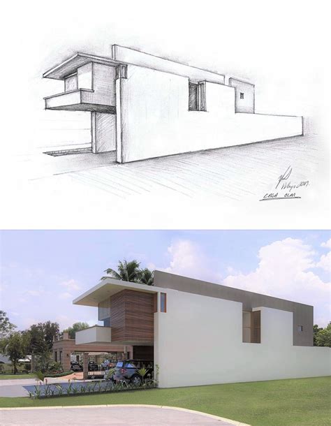 Víctor Díaz Arquitectos Bocetos Arquitectura Diseño Arquitectonico