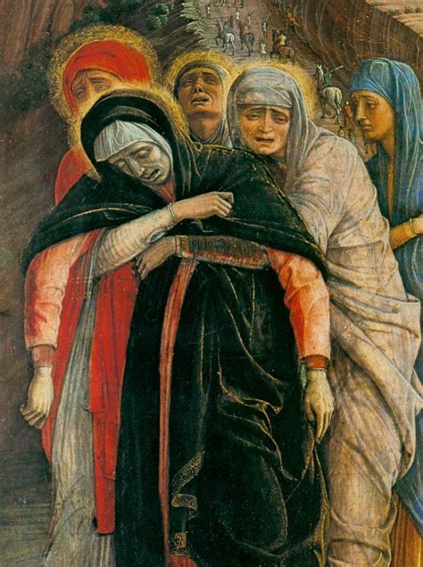 Andrea Mantegna Pala Di San Zeno Crocifissione Dettaglio