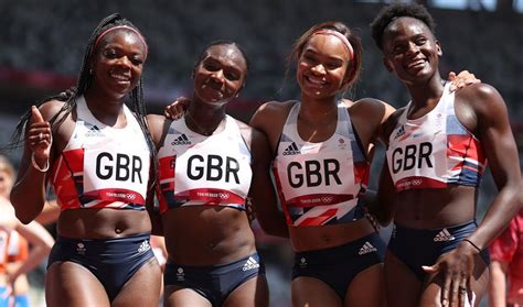 British Record For The Womens 4x100m Falls Aw