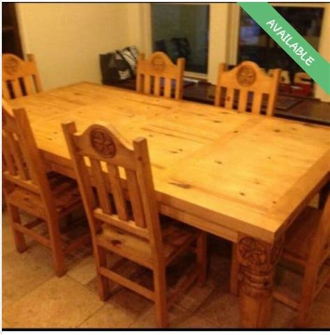 We encourage you to contact us for your mesquite furniture design needs. Texas Star kitchen table | Dining table, Rustic dining ...
