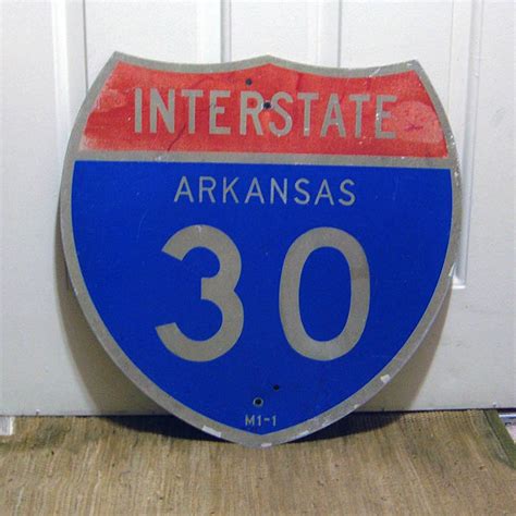 Arkansas Interstate 30 Aaroads Shield Gallery