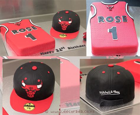 Chicago Bulls Cakes For A Chicago Bulls Basketball Fan Ro Flickr