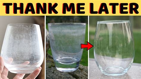 How To Remove Hard Water Stains From Drinking Glass With Baking Soda