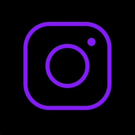 Vibrant Purple Instagram Logo Add A Pop Of Color To Your Digital World