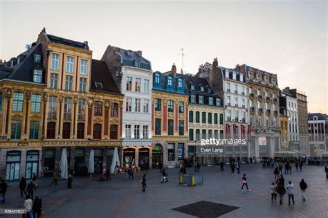 The Streets Of Downtown Lille High Res Stock Photo Getty Images