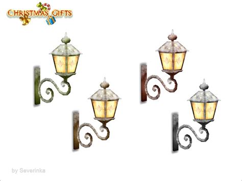 Wall Lamp With Snow Texture Found In Tsr Category Sims 4