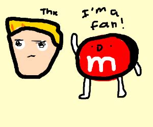 Marshall bruce mathers iii (born october 17, 1972), known professionally as eminem (/ˌɛmɪˈnɛm/; Eminem m&m - Drawception