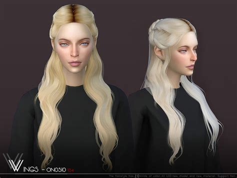 Wings On0510 Hair By Wingssims At Tsr Sims 4 Updates
