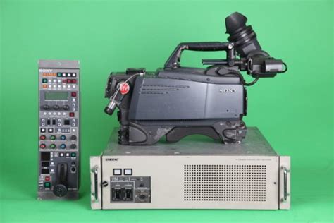 Sony Hdc 1500 23 Multi Format Fiber Studio Camera System Used Video